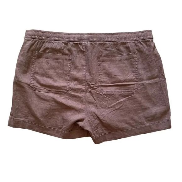Old Navy High-Waisted Linen-Blend Shorts for Women Palm Dessert Sz XL - Picture 8 of 10